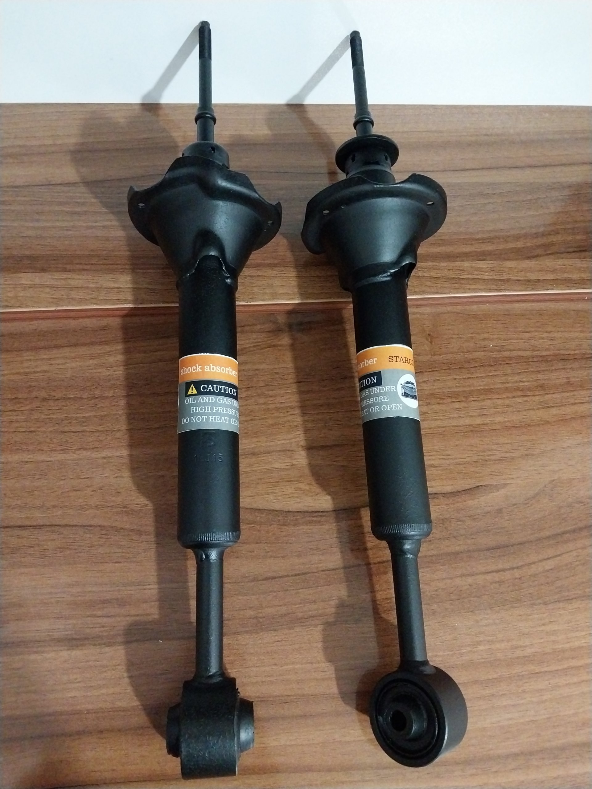 (طرح ویژه)دو عدد کمک فنر عقب پراید چپ و راست مخصوص گازسوز مارک KTM با گارانتی طلایی 6ماهه شرکتی